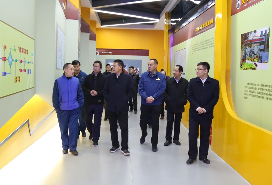 202406261719379935496641.jpg 25-2018年11月,副省長雷思維蒞臨金徽股份調(diào)研綠色礦山建設工作。.jpg